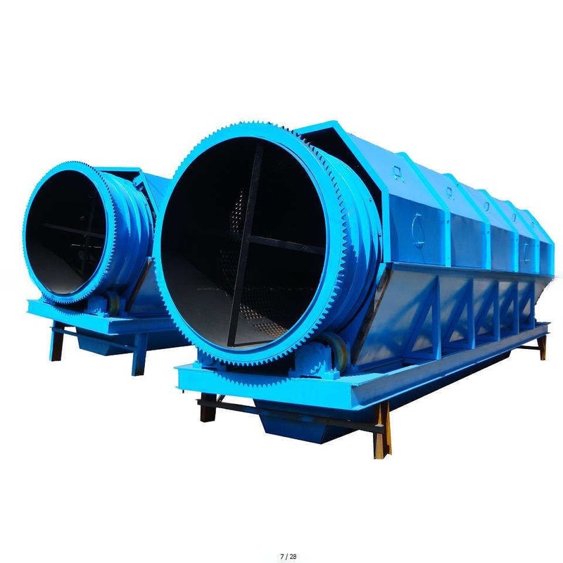 Pantalla de tambor de compost con voltaje 380V/415V/440V y guía de instalación fácil de usar