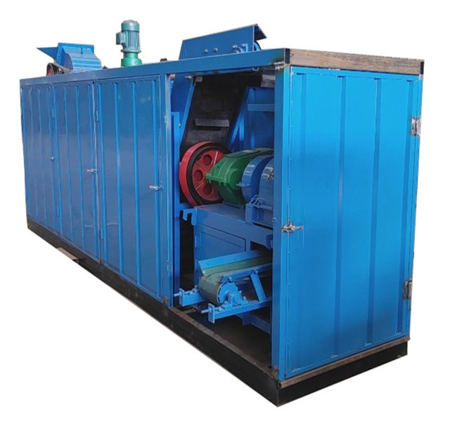 0.8-1.5 t/h Línea de briquetas de carbón de cáscara de coco azul con instalación gratuita