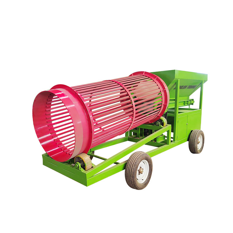 Equipo de minería de oro pantalla de tambor para tamizado de astillas de madera a 380V/415V/440V de voltaje