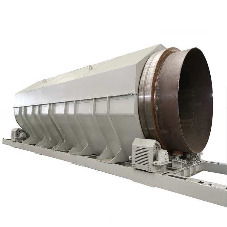 Energía Minería Mobile Rotary Wood Chip Screen con y Menos de 300 mm de tamaño de alimentación