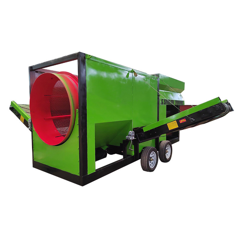 1-200 toneladas por hora Capacidad Máquina de tambor de compostaje rotativo
