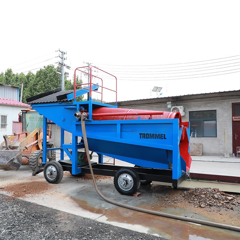 Equipo de minería de separadores de oro de roca con larga vida útil y voltaje de 220V/380V/415V/480V