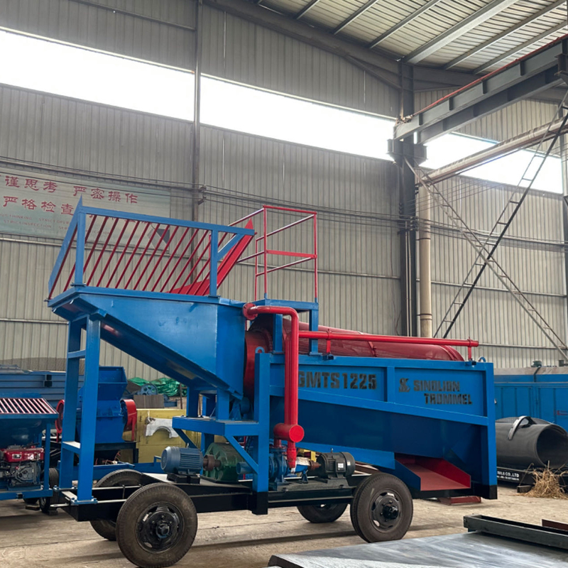 Producto patentado Concentración de minería de oro Equipo de lavado de la trompa 30-50t/h