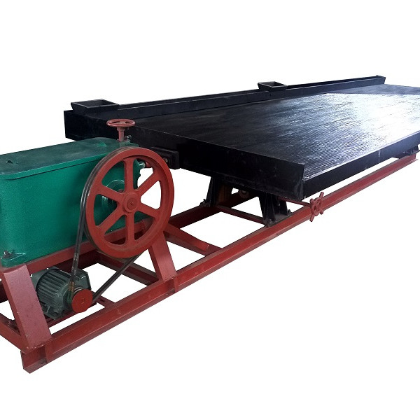 Separación de vibraciones para la minería de procesamiento de oro 6S Mesa de agitación con 380v/415v/440v de voltaje
